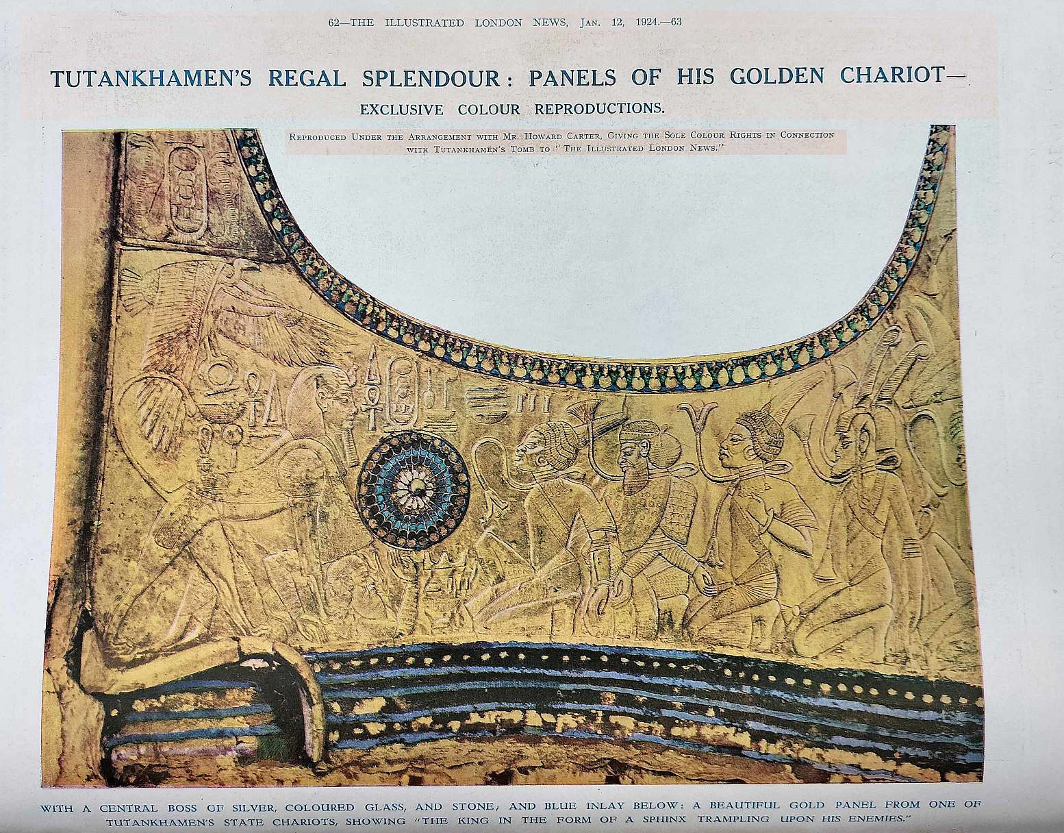 Gold chariot panels 1